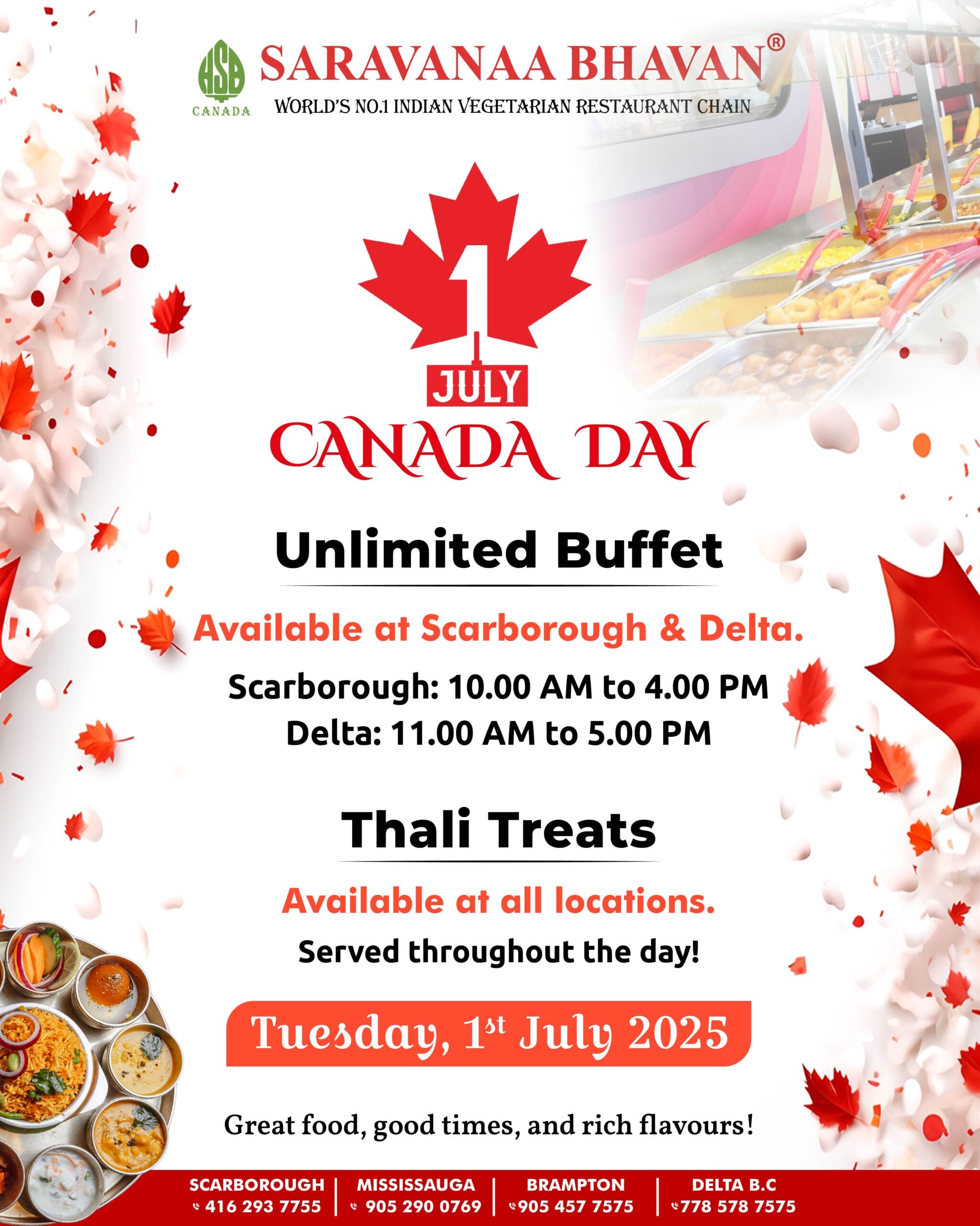 Canada day buffet & thali-01